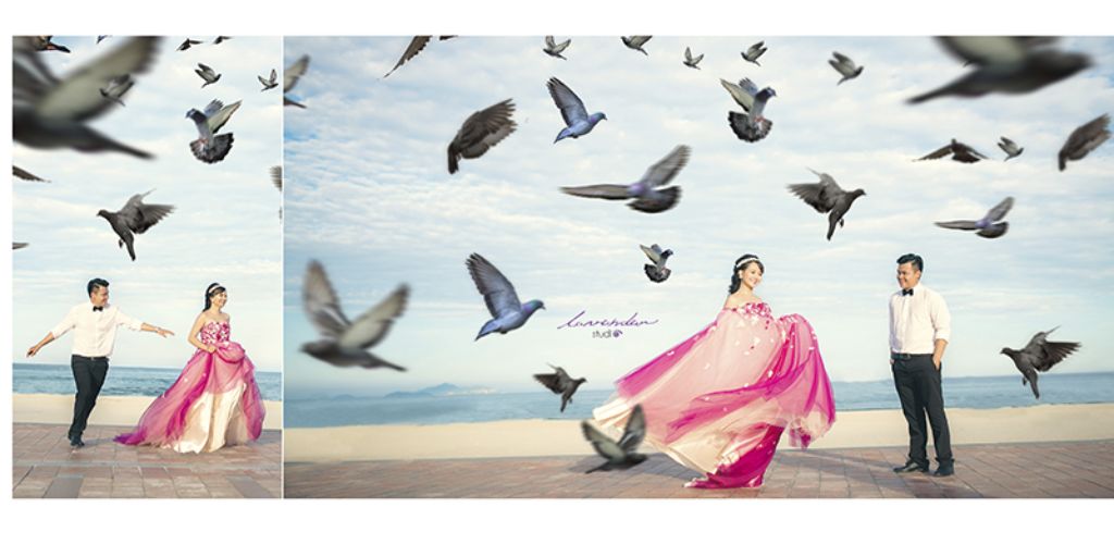 ảnh cưới đà nẵng công viên biển đông