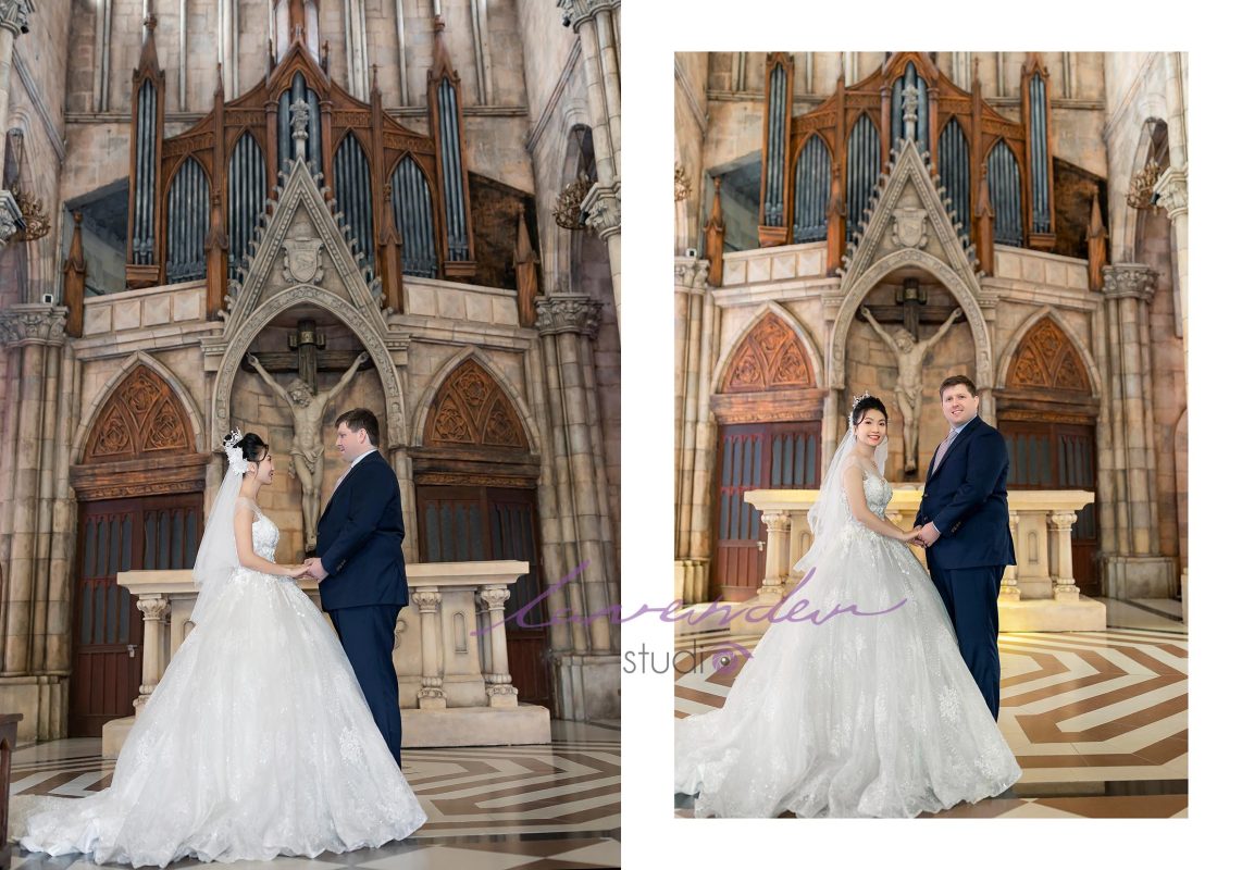 Kinh nghiệm chụp cưới đẹp ở nhà thờ trên Bà Nà Hills