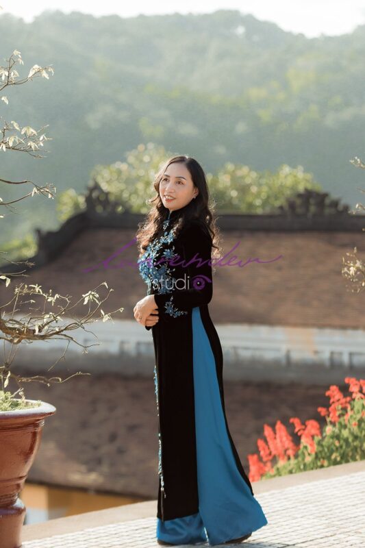 chụp ảnh áo dài ngoại cảnh Tết tại Đà Nẵng 2025