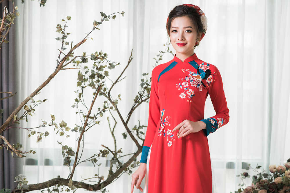 chụp ảnh áo dài ngoại cảnh Tết tại Đà Nẵng 2025