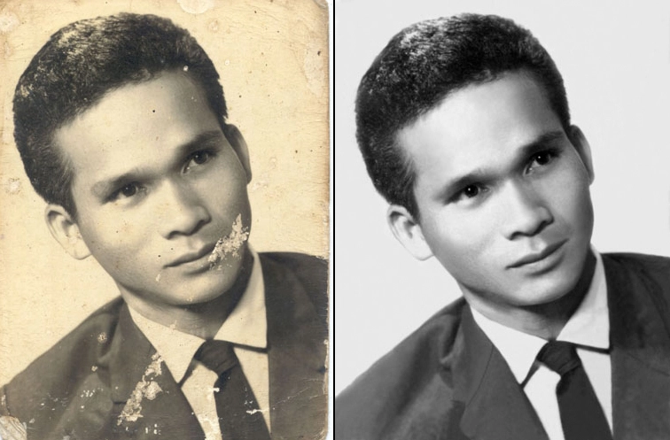 Quy trình ghép ảnh và phục chế ảnh tại dịch vụ uy tín cam kết chất lượng